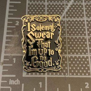 Harry Potter "I solemnly swear" Pin